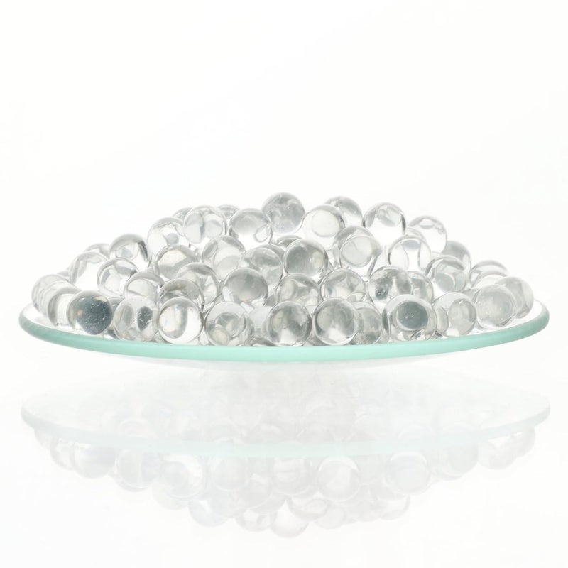 Labasics Glass Round Beads, 6 mm Diameter, 500 Beads per Pack, Boiling Control Stones for Lab Liquids, Distillation and Heating - Image 1